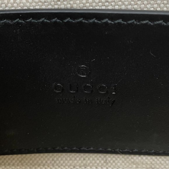 GUCCI GG Matelasse Mini Top Handle Bag Black 723770 2way Chain Shoulder - Picture 11 of 16